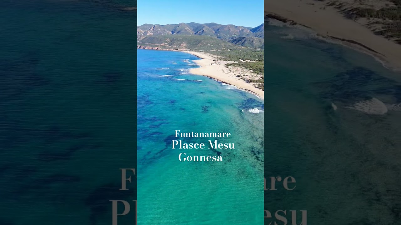 Video completo ☝️ Gonnesa💙 #travel #top10 #sardegna #sardegnaturismo #videodrone #nature #beautiful