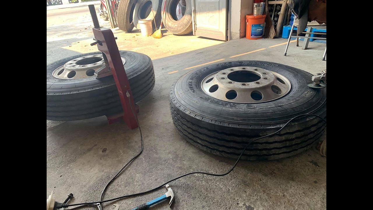 HƯỚNG DẪN SỬ DỤNG KHUNG ÉP SỐ LỐP XE TẢI BẰNG ĐIỆN - 0916448559