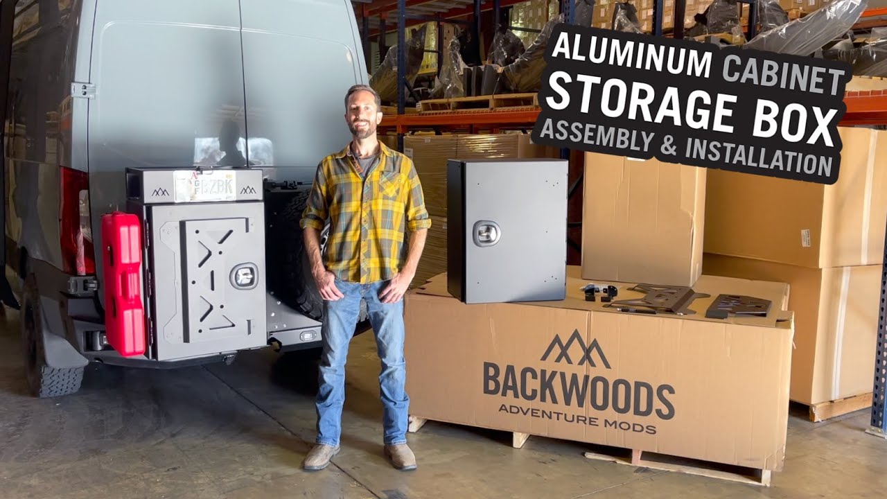 Backwoods Aluminum Cabinet Storage Box - Assembly & Installation