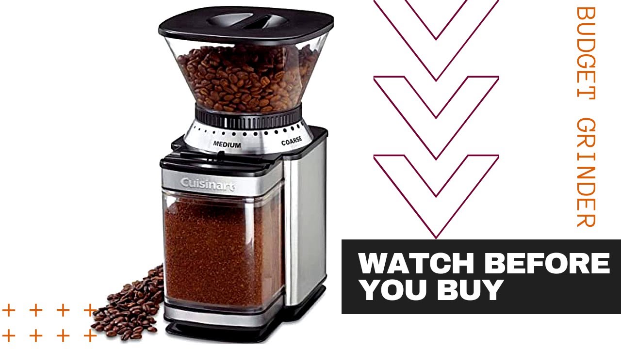 Автоматическая жерновая мельница Cuisinart DBM-8 Supreme Grind [Обзор кофемолки]