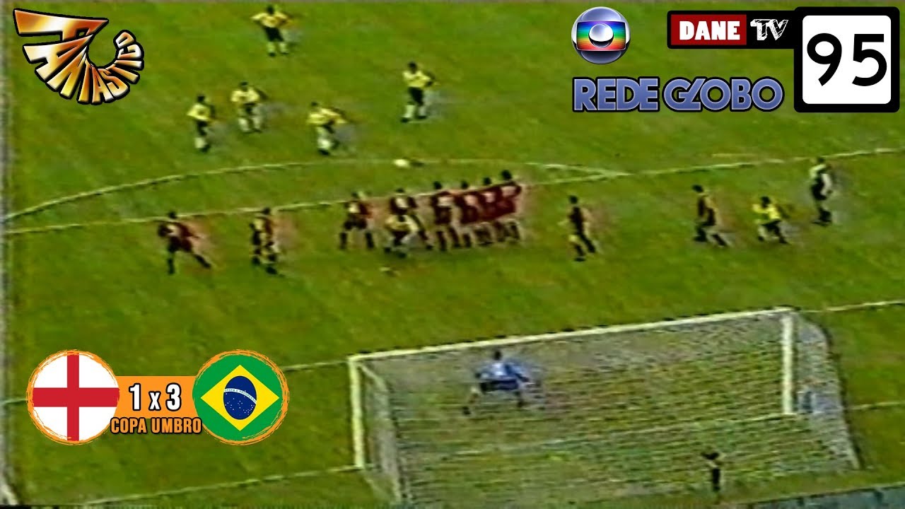 Copa Umbro 1995 - Inglaterra 1x3 Brasil