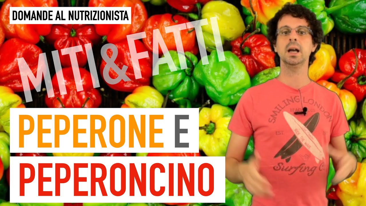 Peperone e peperoncino: miti e fatti