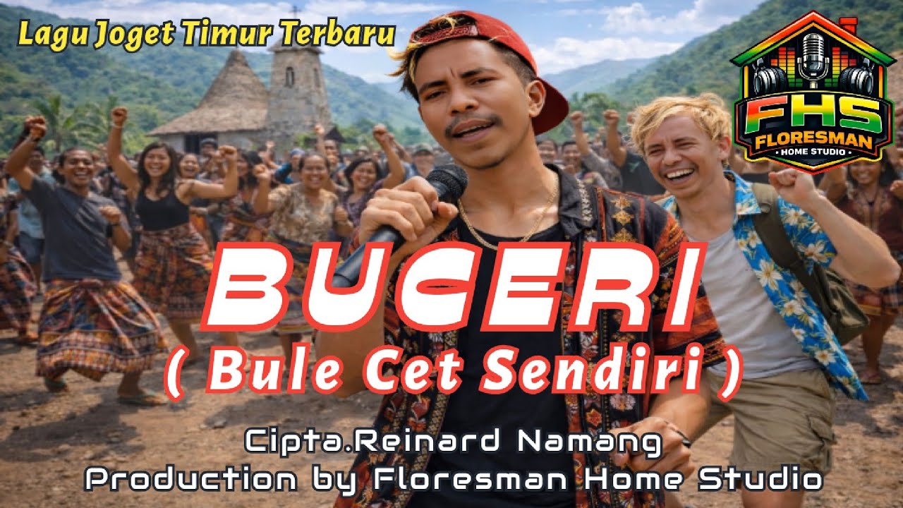 BUCERI ( Bule Cet Sendiri ) by Reinard Floresman Official - Lagu Joget Timur Terbaru 