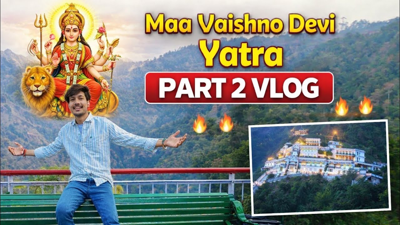 Vaishno Devi Mata Ke Darshan 🙏 | Bhawan Tak Ka Safar | Part 2// @Thevlogs87 