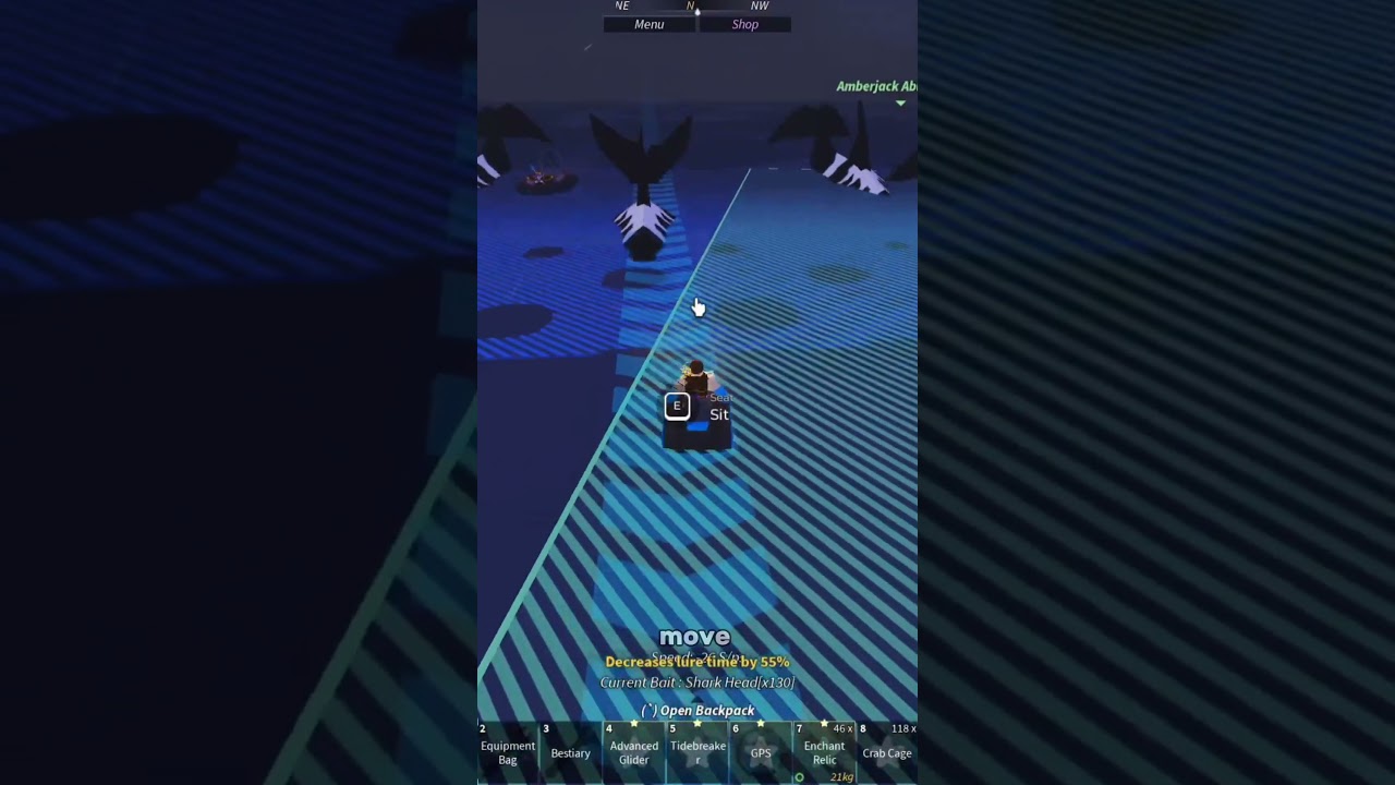 How to catch the new orca migration in fiach #roblox #robloxfisch #fisch