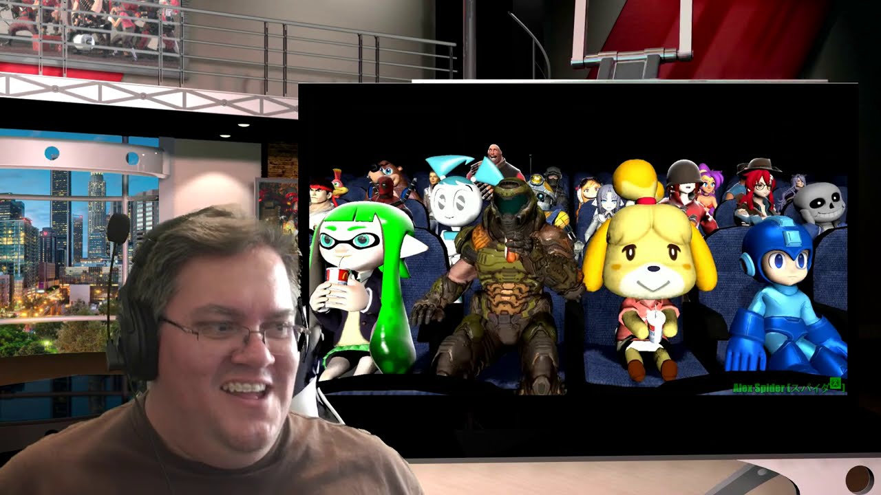 So Happy Togetherrrrr, Isabelle and Doom Guy are BFFs Reaction