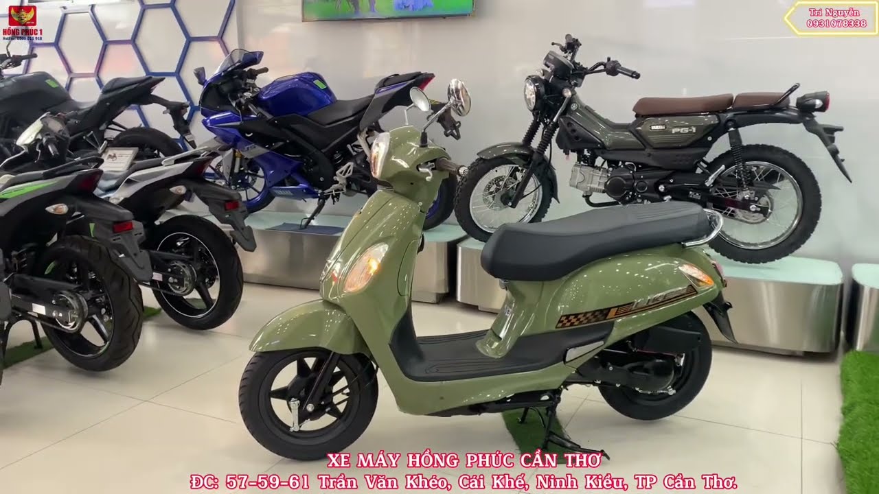 XE TAY GA 50CC CHÍNH HÃNG MỚI NHẤT 2024|KYMCO LIKE 50CC XANH VỎ ĐẬU BẢN CAO CẤP 2024