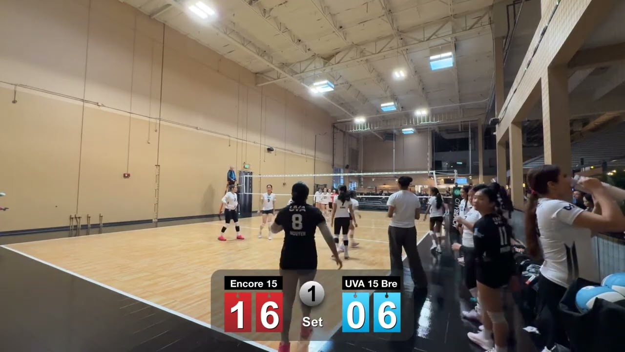 UVA 15 Bre vs Encore 15 Set 1