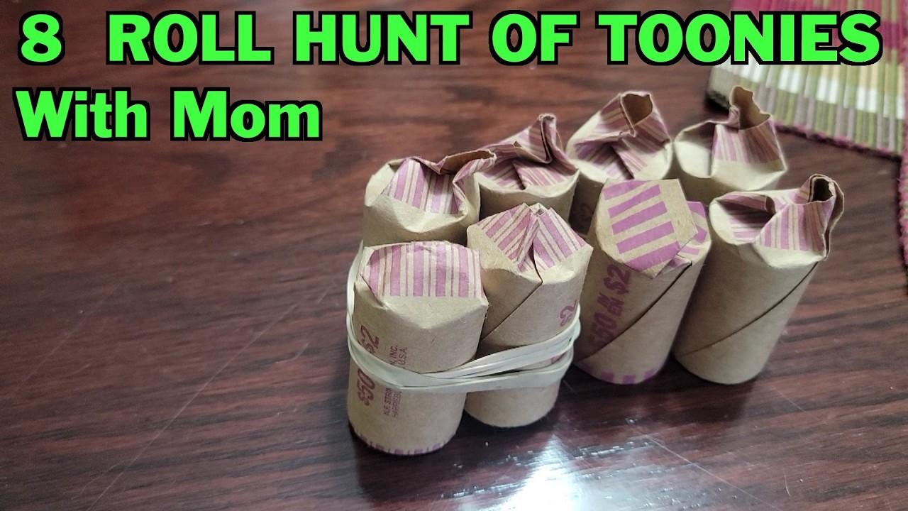Quick 8 Roll Canadian Toonie Hunt With Mom