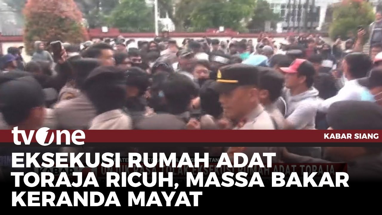 Demo Tolak Eksekusi Rumah Adat Toraja di Sulsel Berujung Ricuh!! | tvOne
