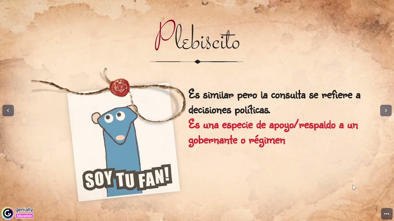 Derecho político: Formas semidirectas
