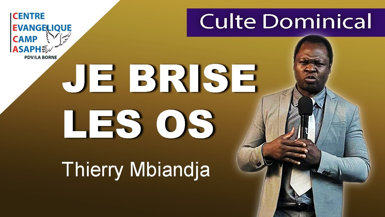 JE BRISE TES OS/Thierry Mbiandja