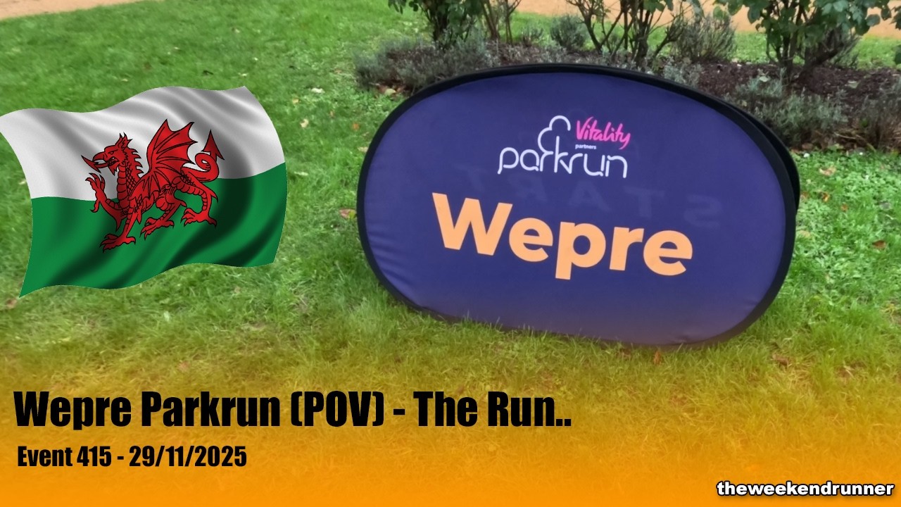 Wepre Parkrun (POV) - The Run - Event 415 - 29/11/2025