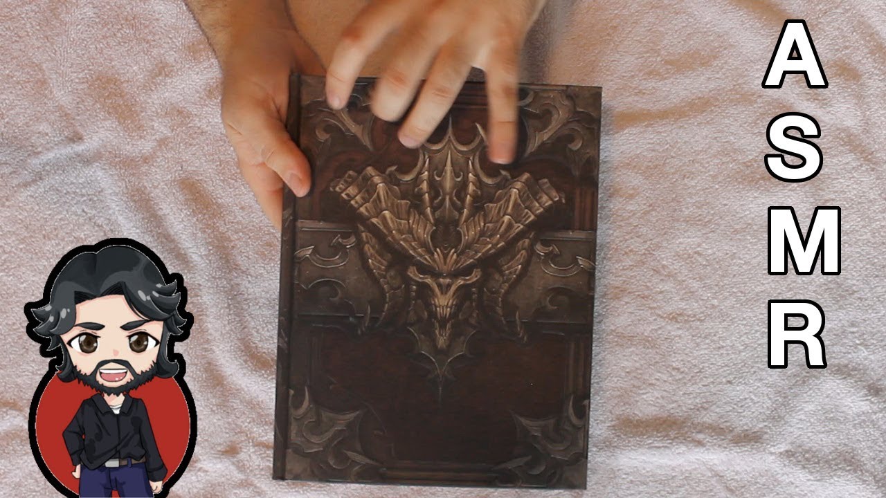 ASMR - Tapping on Video Game Books [No Talking]