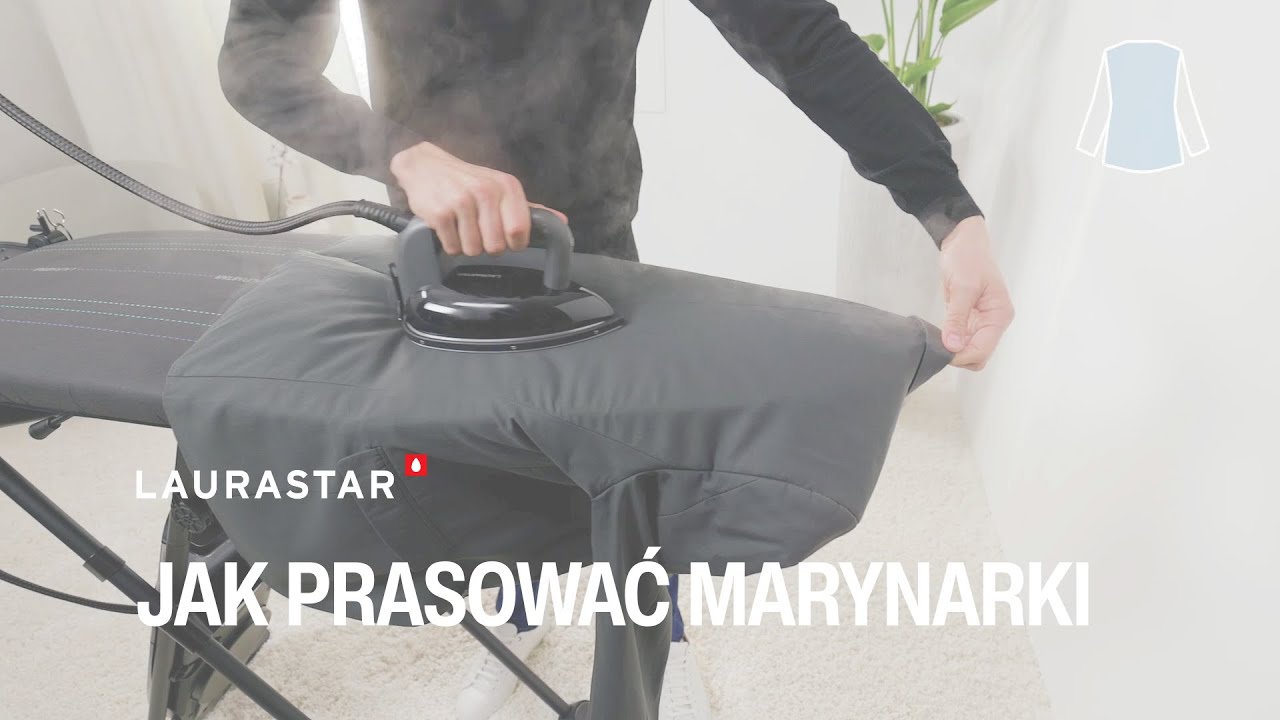 Jak prasować marynarkę z Laurastar – nienaganny wygląd bez wysiłku