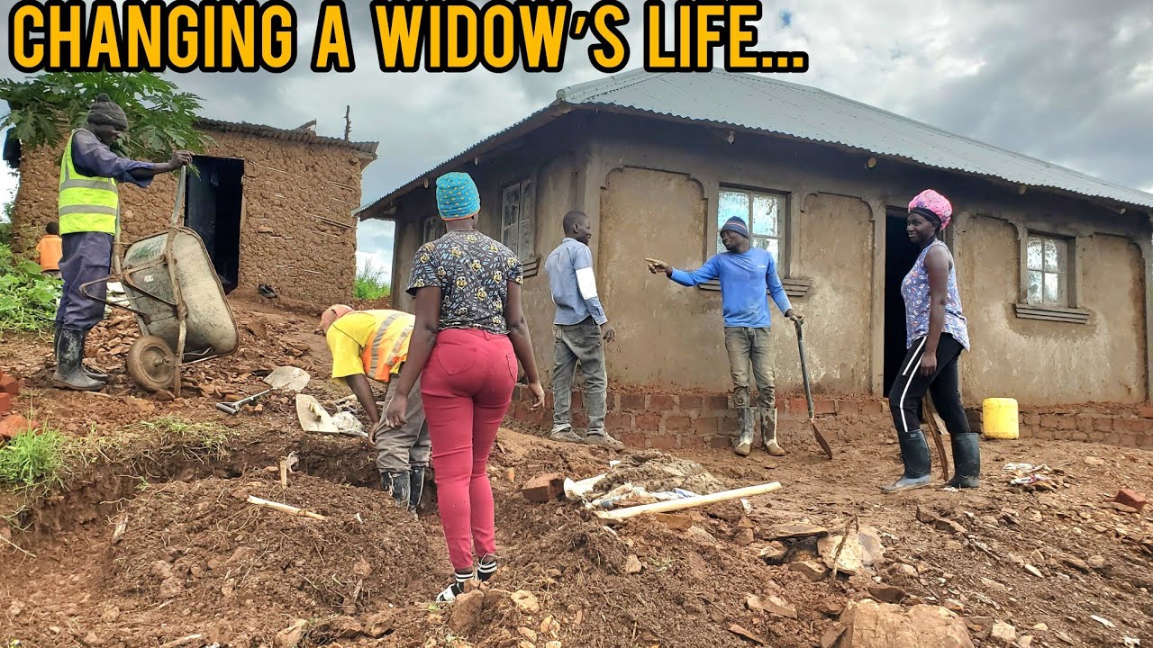 SAD NEWS… BUT WE’RE BUILDING A 2-BEDROOM HOME FOR A WIDOW IN AFRICA ❤️!#charity 