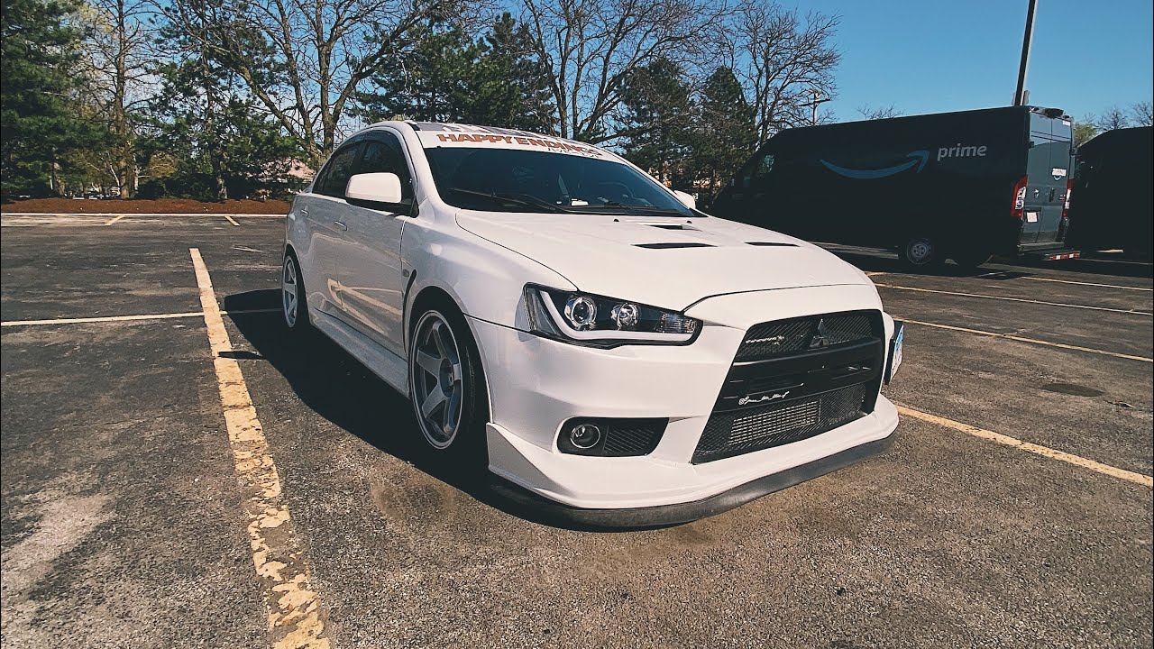 Evo X VLand Angel Eye Headlights No One On Youtube Installs! ( How To )