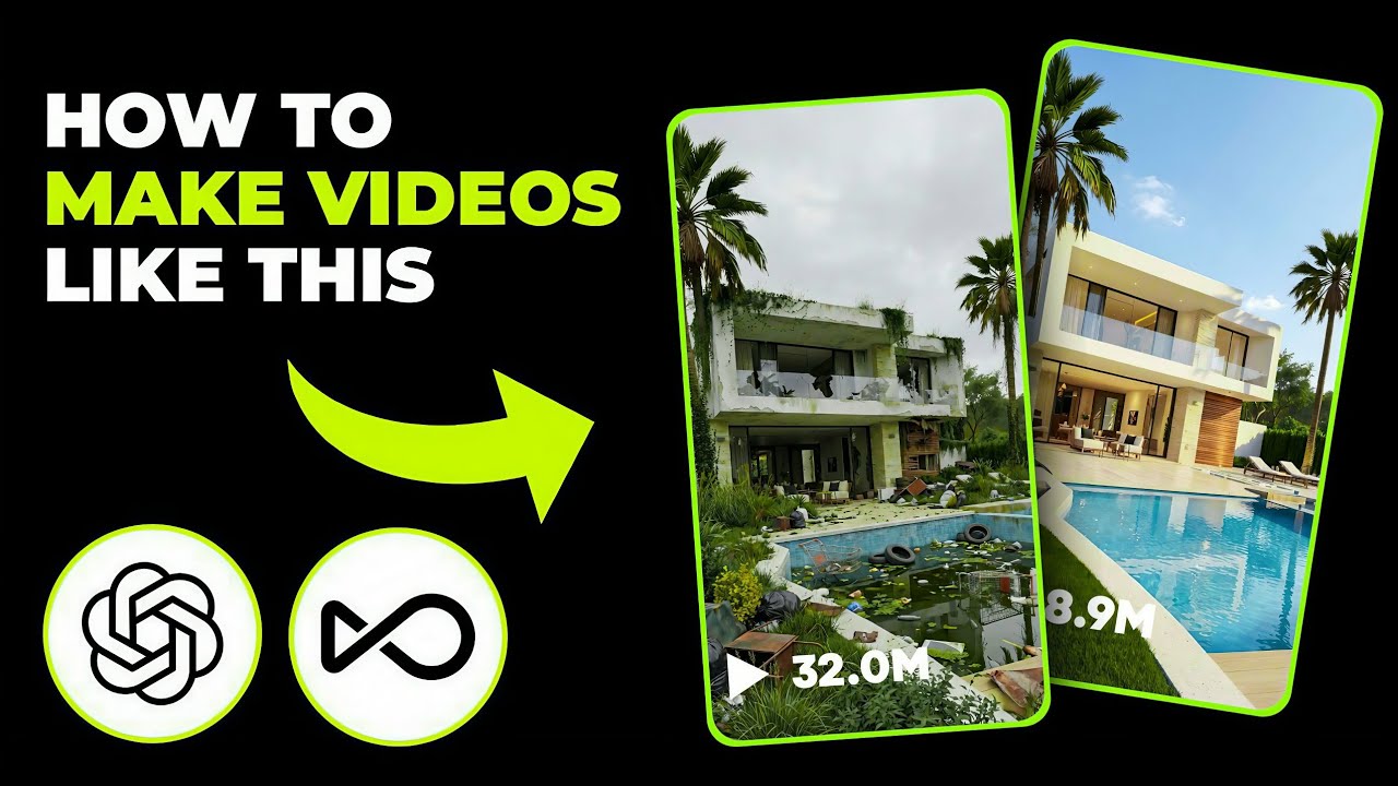Create Viral AI Home Renovation Videos Using Ai ( Before & After )