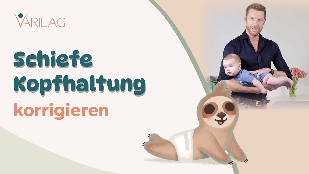 Schiefe Kopfhaltung bei Babys korrigieren