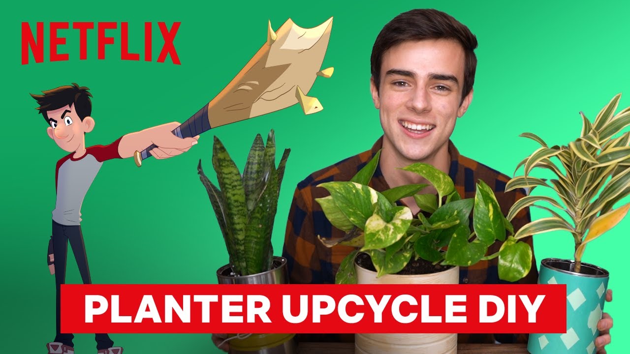 DIY Planters Inspired By The Last Kids On Earth 🌱 Netflix Futures
