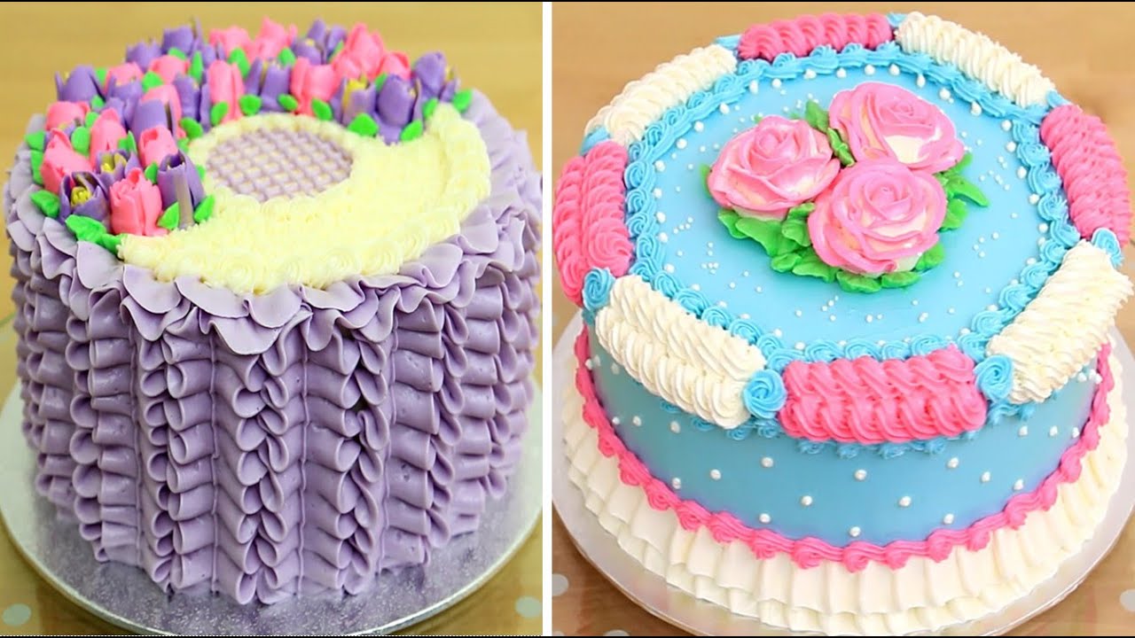 Amazing Cake Decorating Ideas | Easy Cake Tutorials with Piping Tips