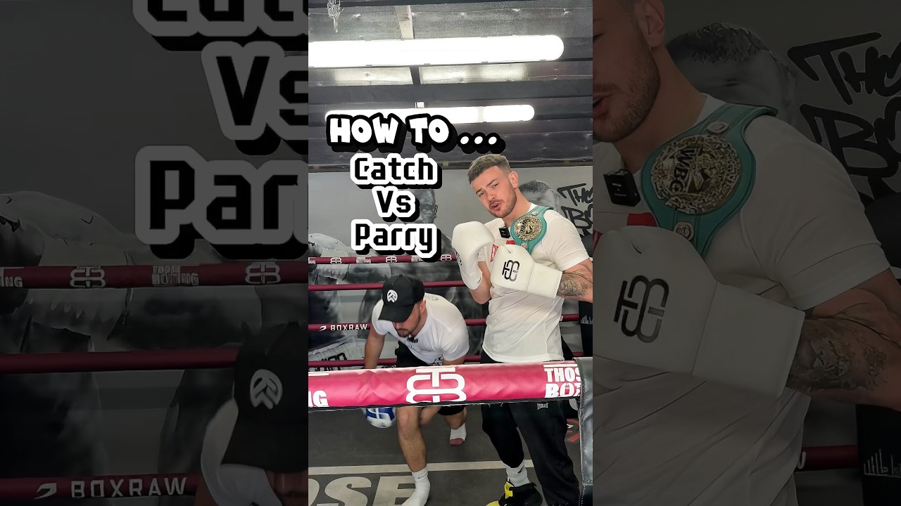 How to CATCH vs PARRY the jab 🤝🥊 