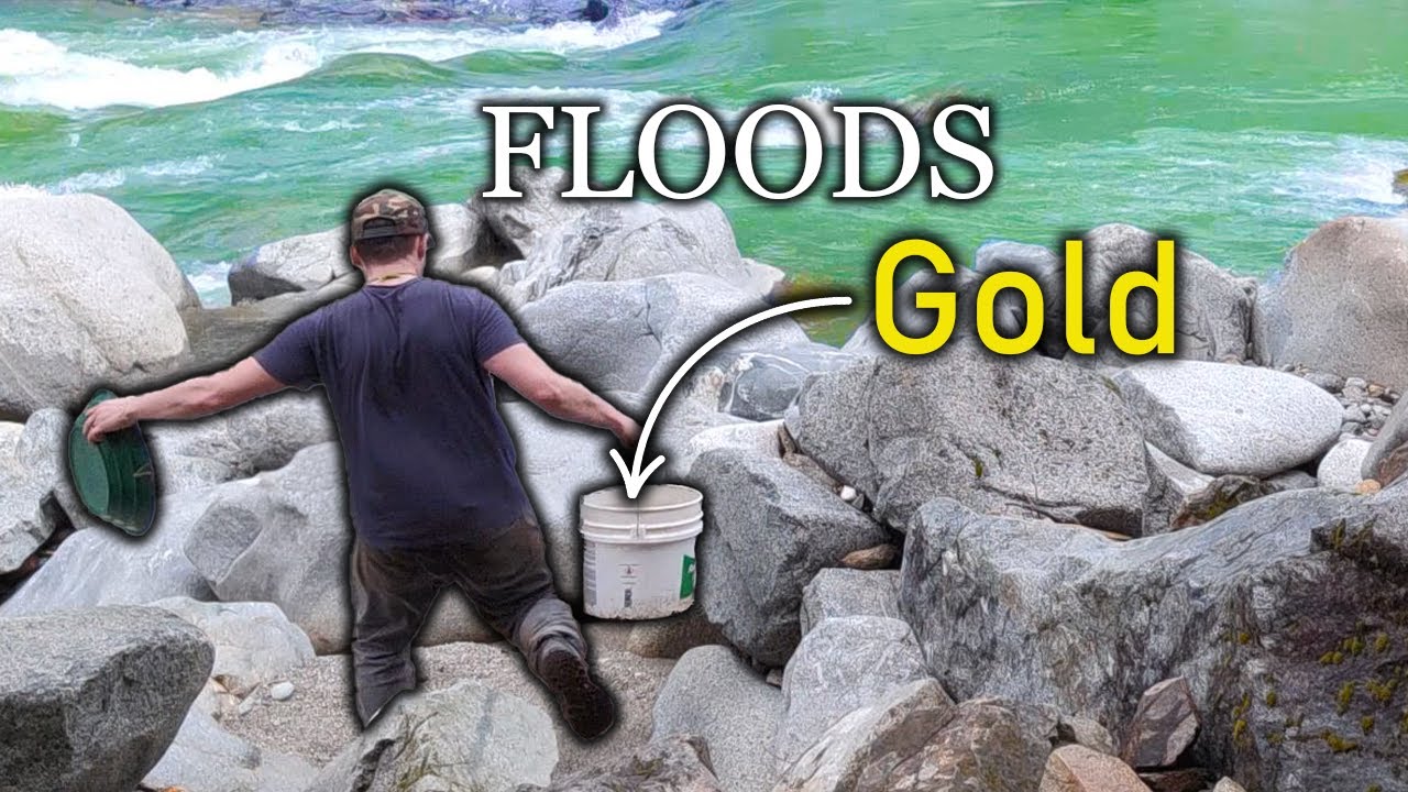 California Floods Lead to GOLD!