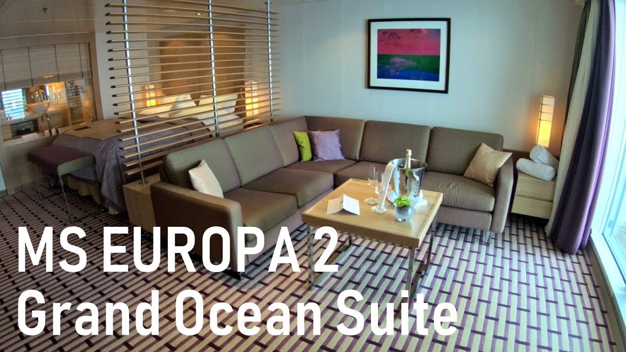 MS EUROPA 2: Grand Ocean Suite Rundgang | Luxus auf See | Suite 643