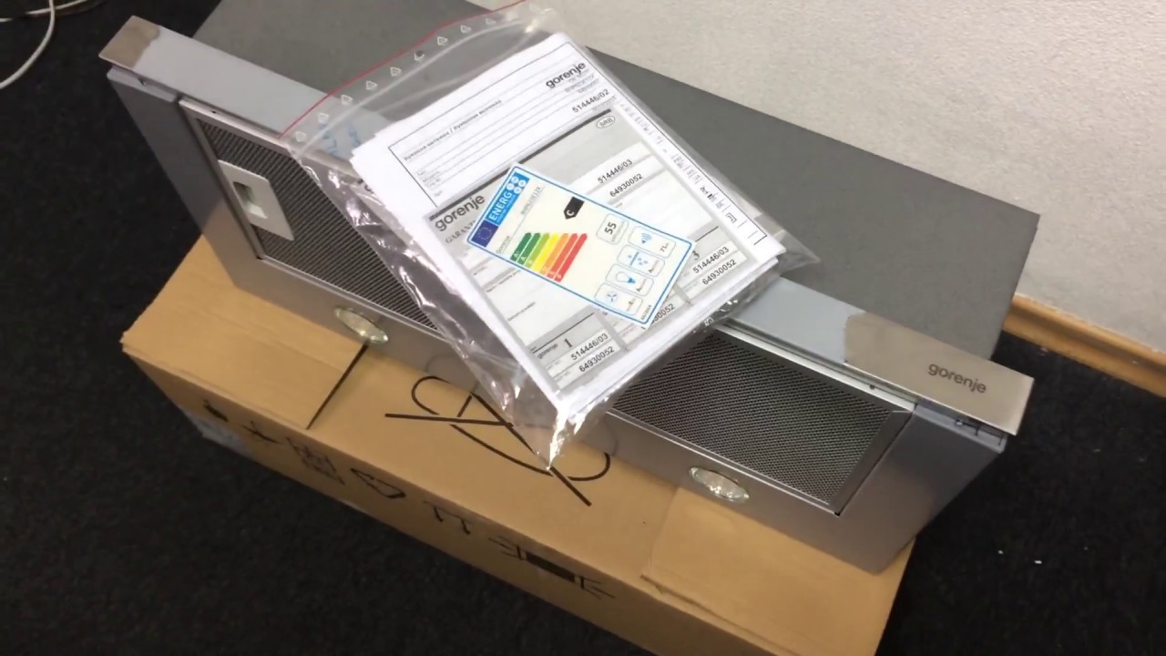 Первое впечатление вытяжка Gorenje BHP623E12X