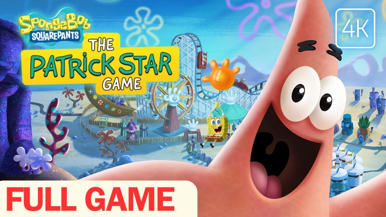 SPONGEBOB SQUAREPANTS: The Patrick Star Game – Full Walkthrough (No Commentary)
