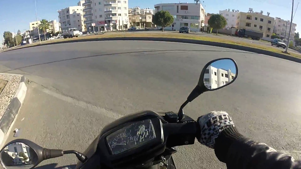 Go Pro Hero 3+ Day Test On Suzuki Address v100