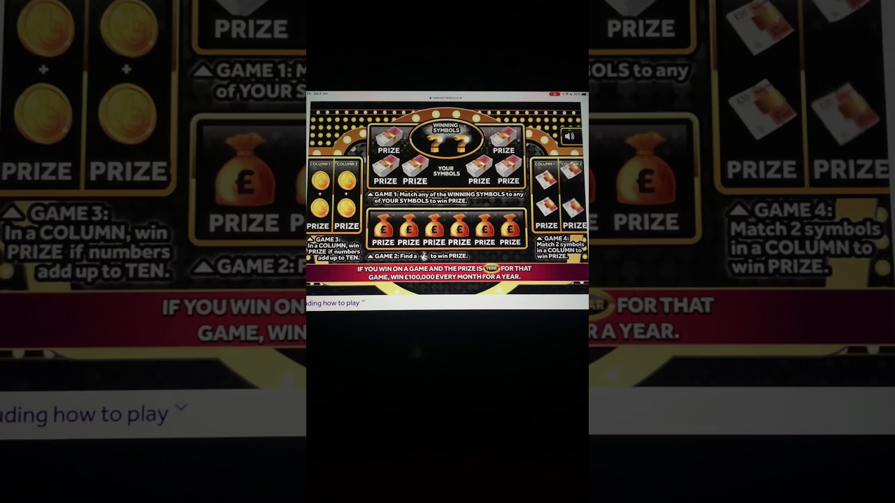 💥 Great Win Online 💥 12 Months Richer Scratch Cards #supersmiley #SHORTS