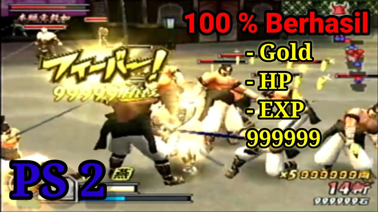 Cara Cheat Sengoku Basara 2 Heroes PS 2