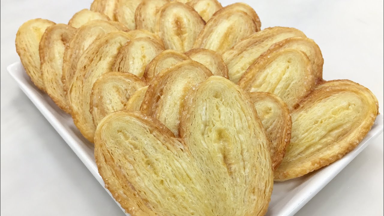 Palmier - Resep Praktis membuat memu puff pastry
