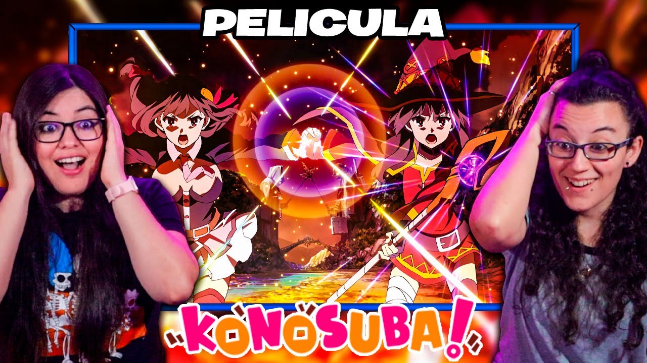 LA LEYENDA CARMESÍ - KONOSUBA | LA PELICULA💢 REACCIÓN😍