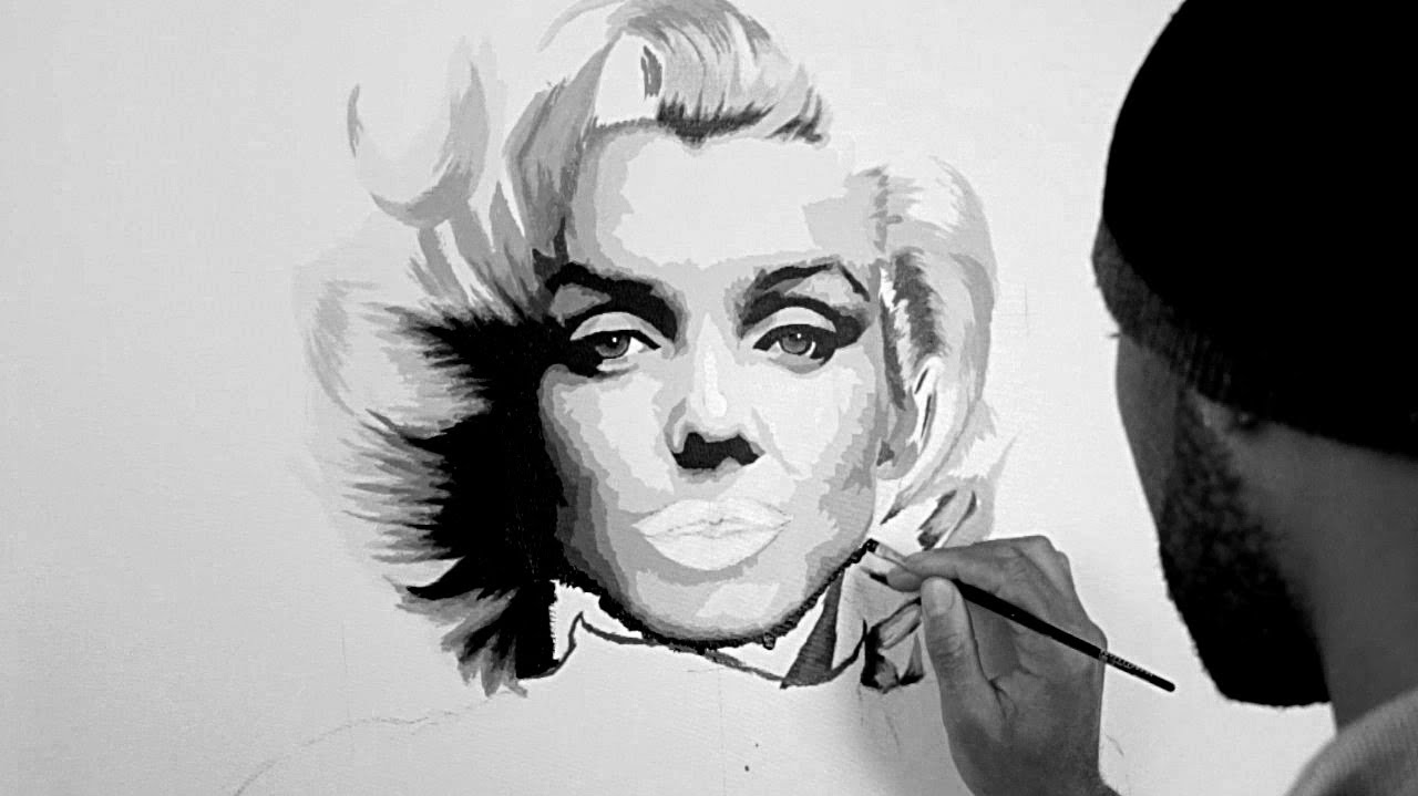 Marilyn Monroe Painting