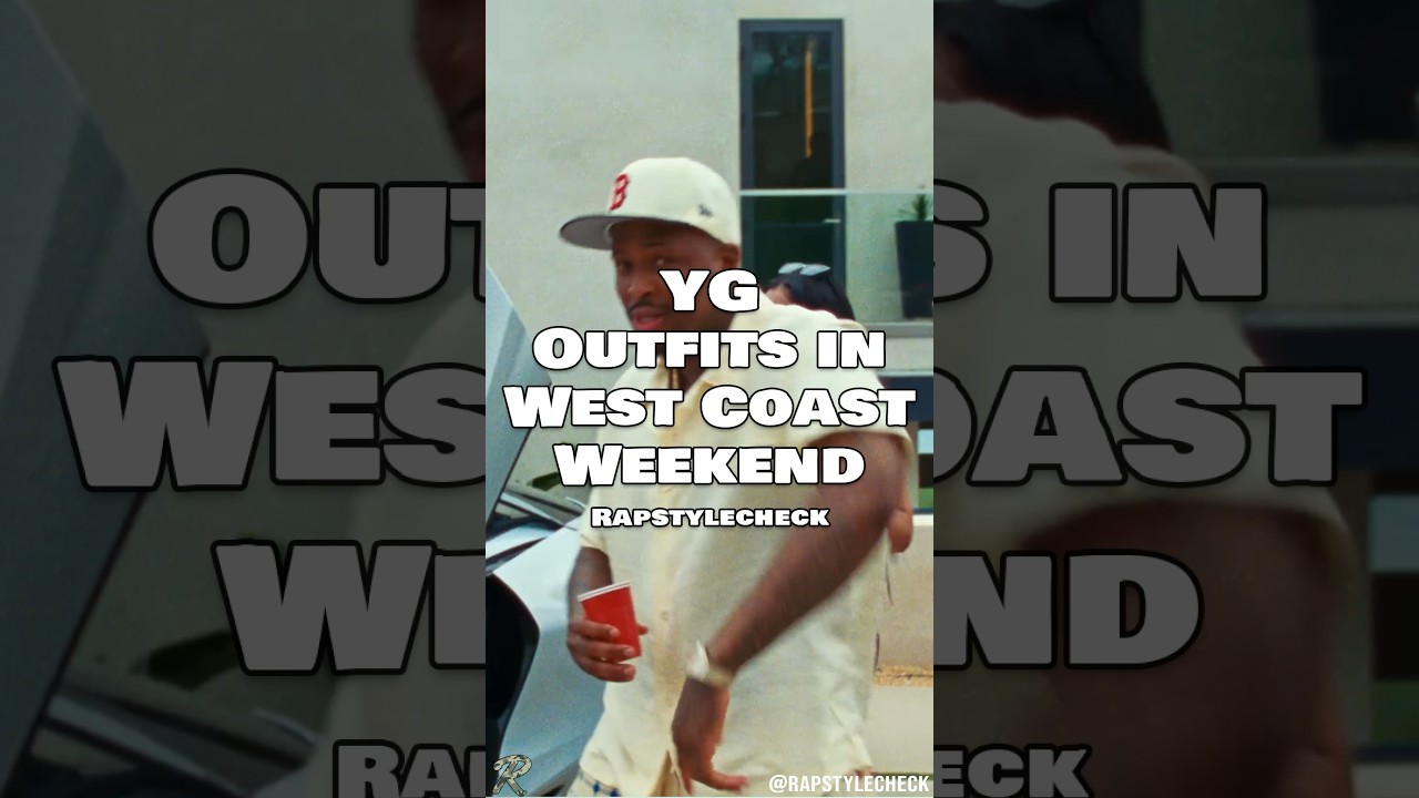 YG OUTFITS IN &ldquo;WEST COAST WEEKEND&rdquo; 💥 #westcoast #yg #2pac #tyga #outfits #outfitideas