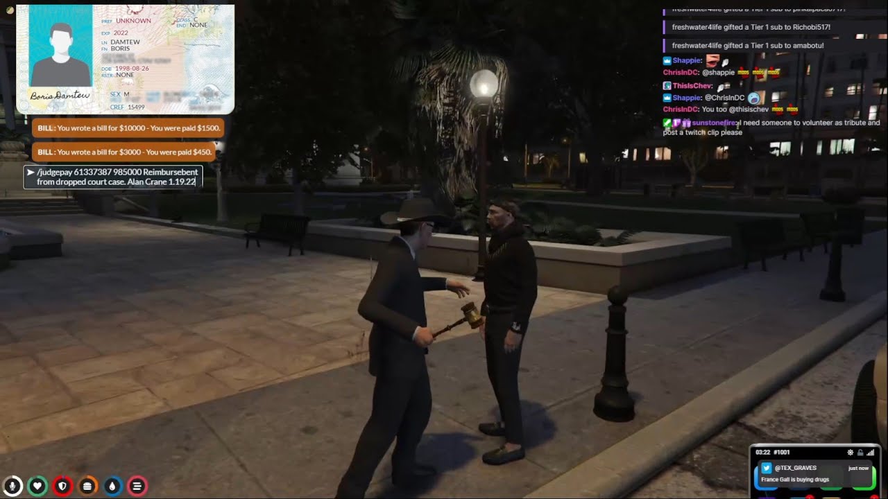 Judge Crane Reimburse Ramee's 1Million Fine | Nopixel 3.0