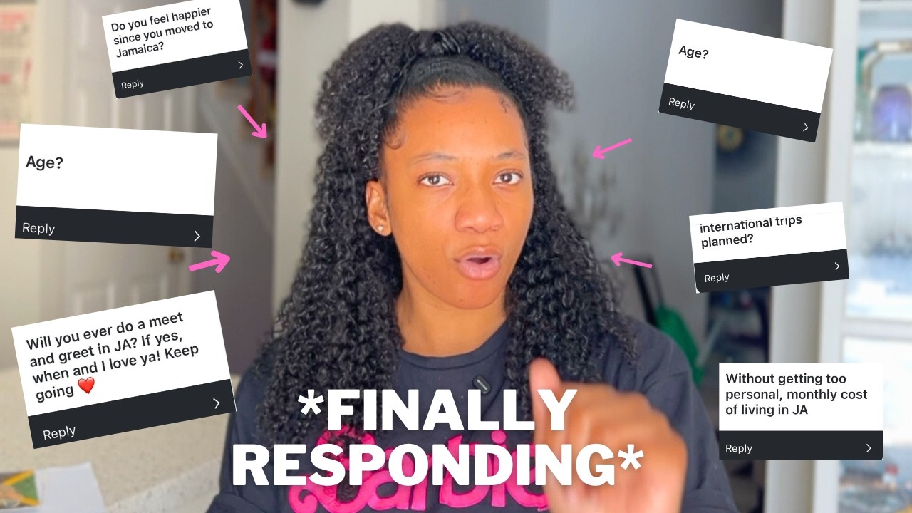 Answering ALL The Questions I've Been Avoiding! (Assumptions, Life, money, Jamaica, relationships)