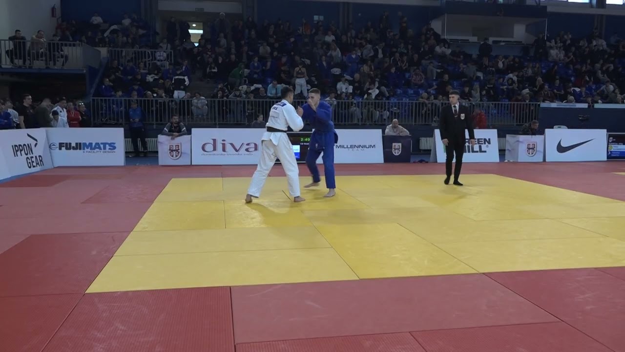 Aleksa Tanasijević BEO Novak Bogdanović SUA 1:0 -73kg #PrvenstvoSrbijeKadeti2026