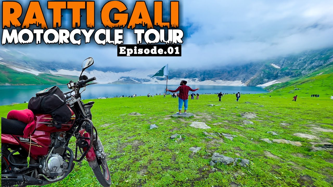 Ratti Gali Lake | Bike Tour Pakistan | Ratti Gali lake Road | Neelum, Kashmir, 🇵🇰 | Episode.01