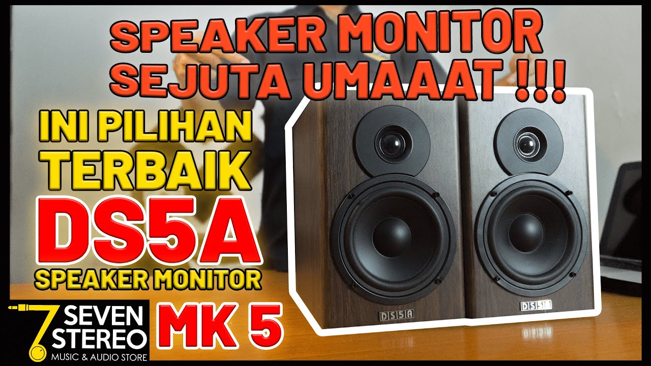 REVIEW INDONESIA SPEAKER MONITOR DOLPHIN SOUND DS5A MK5 | SPEAKER MONITOR MURAH PALING BAGUS !