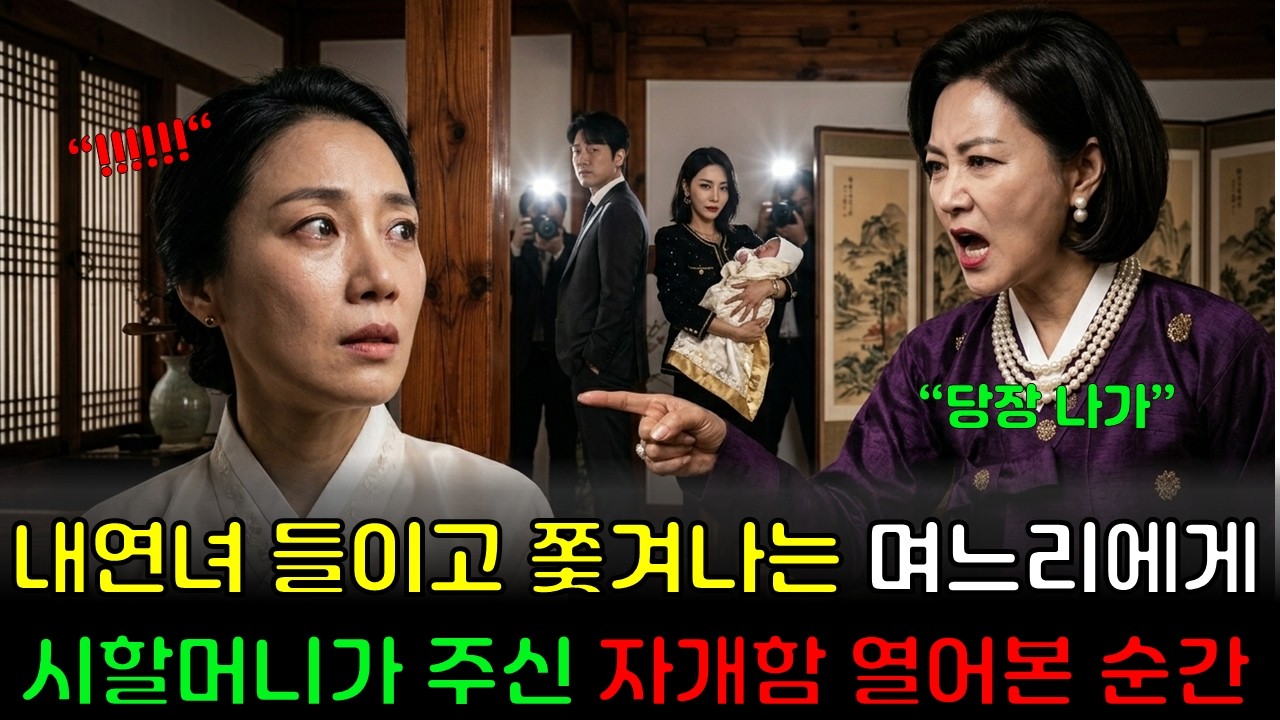 내연녀 아들 앞세워 쫓겨난 종가집 며느리, 시할머니가 주신 자개함 그 안에 숨겨진 거대한 무기로 시댁 초토화시키는데 / 감동사연 / 반전사연 / 박장사연