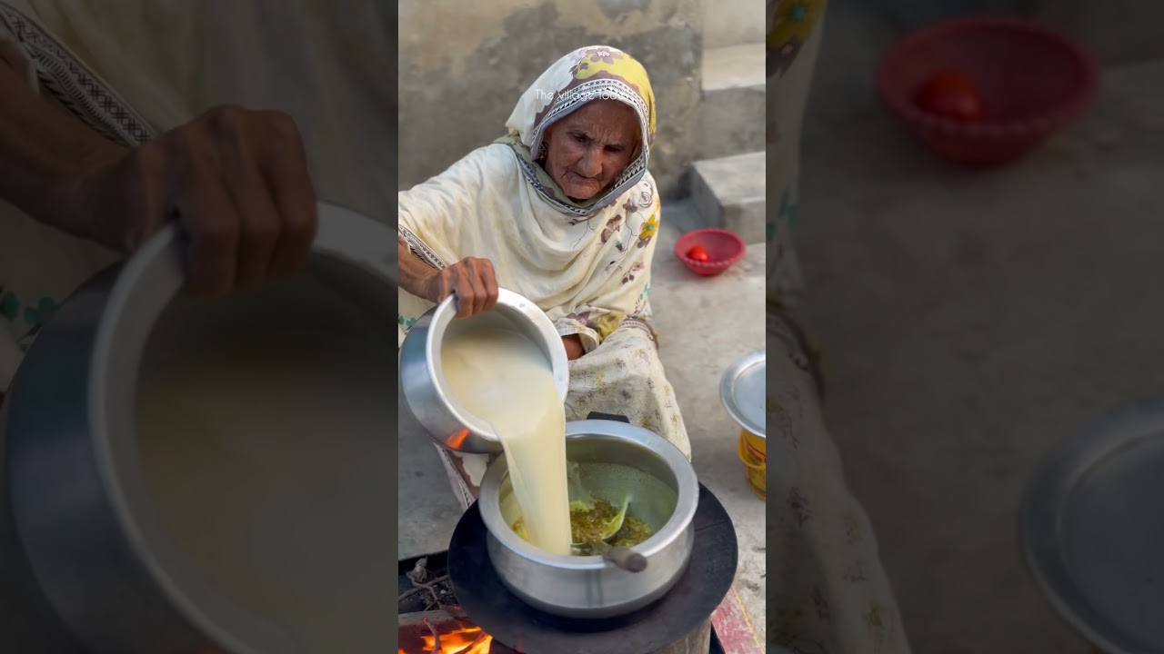 Karhii banany ka tareeka | How to make delicious kahrii | The village food