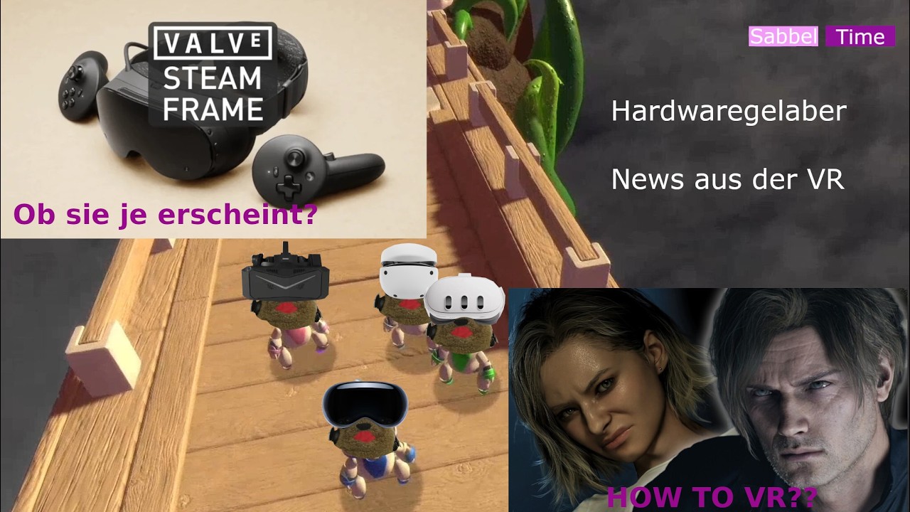 VR News - WANN kommt die STEAM FRAME?? HOW TO Resident Evil 9 VR!