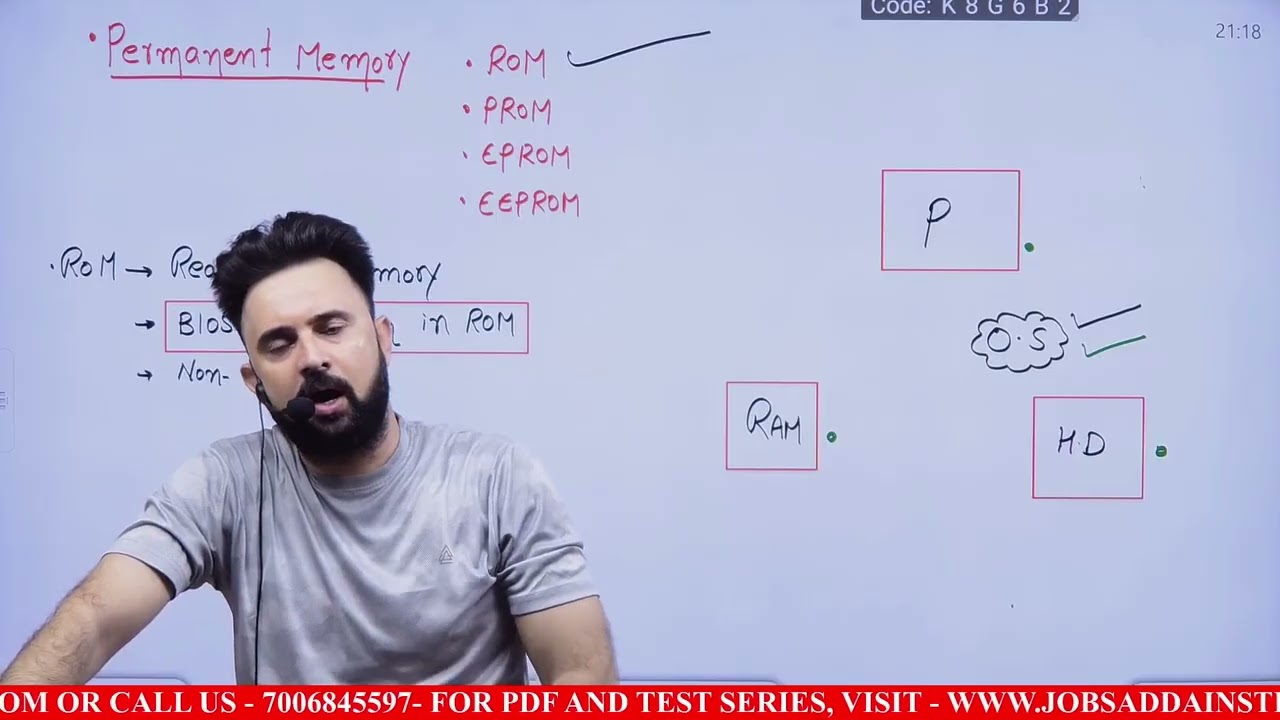 computer for junior assistant high court | memory lect 03