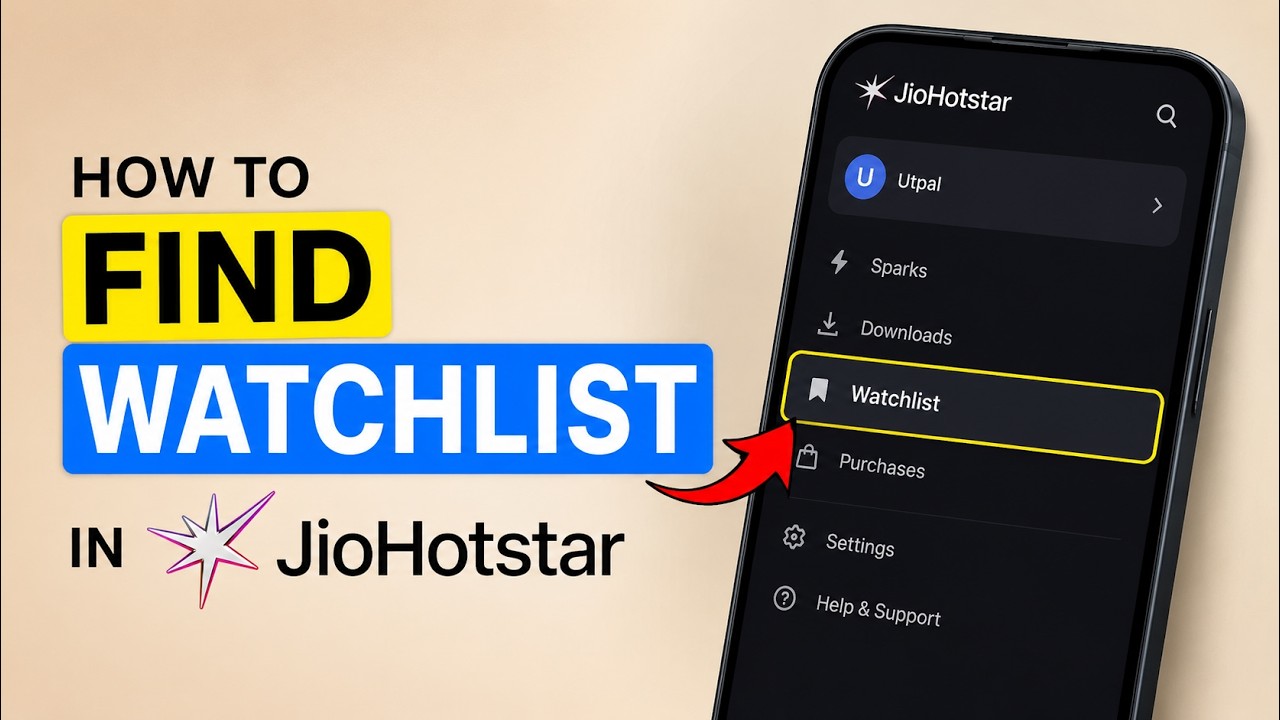 How to Find Watchlist in Jio Hotstar