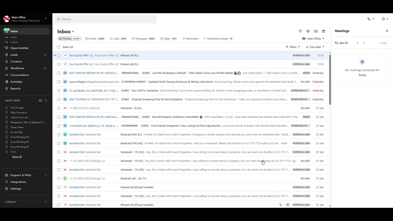 Менеджер получает только горячих лидов. Показываю как это работает.