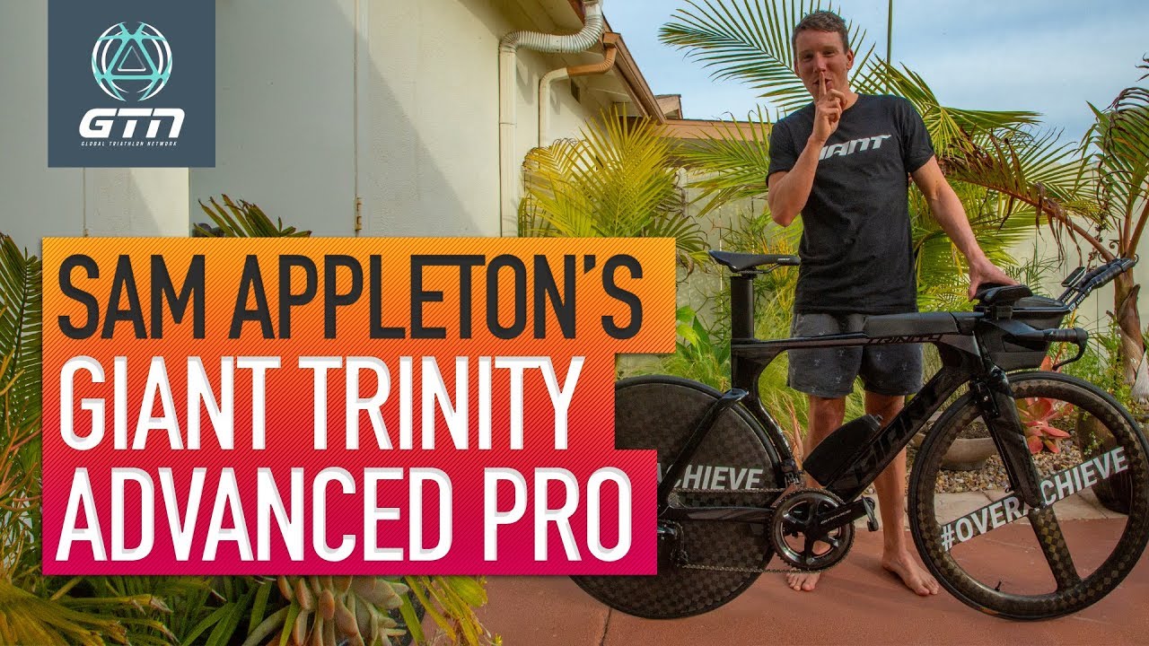 Sam Appleton's Giant Trinity Advanced Pro | New 2019 Race Bike