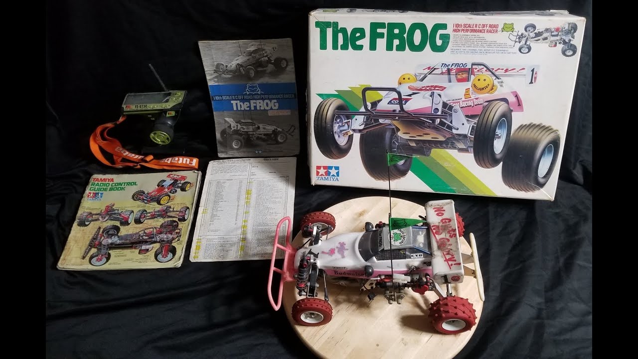 1983 TAMIYA FROG 5841 RC Dune Buggy .50 Caliber Customs CNC aluminum rear arms and metal drivetrain